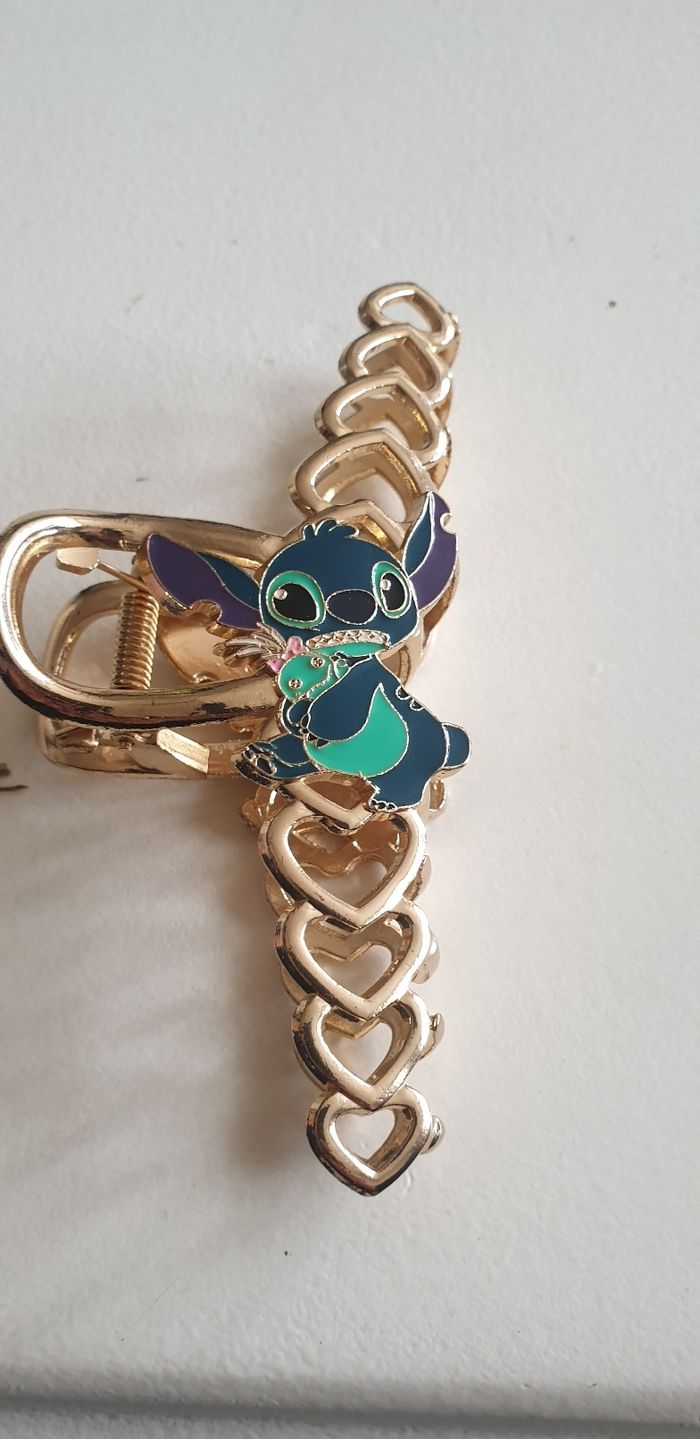 Pince à cheveux stitch - photo numéro 2