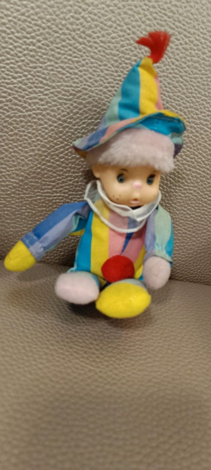 Poupée chiffon clown pierrot garçon - photo numéro 5