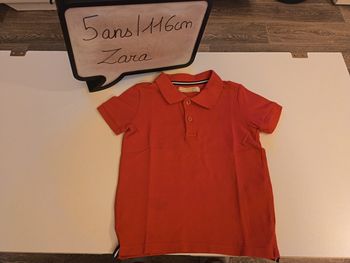 Polo garçon 5 ans/116 cm Zara