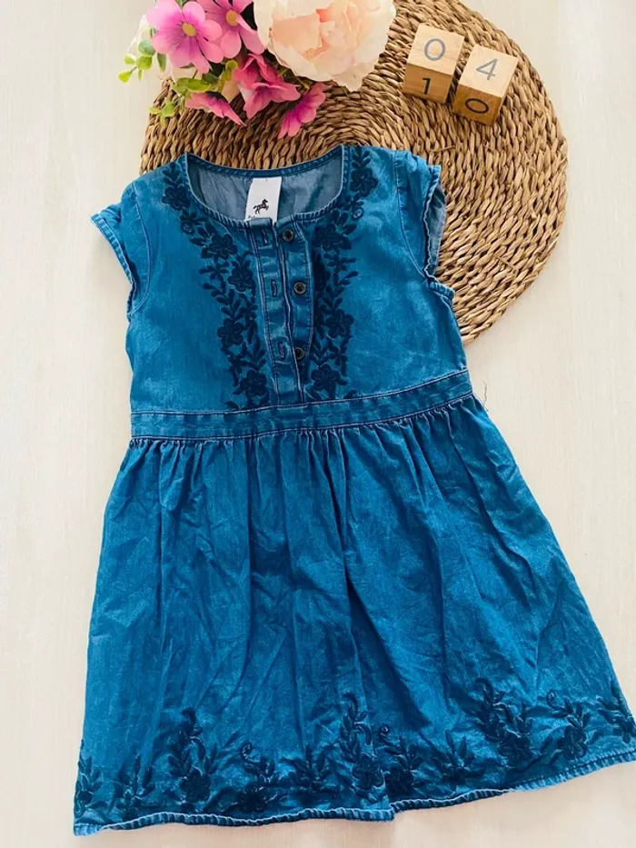 Robe en jean