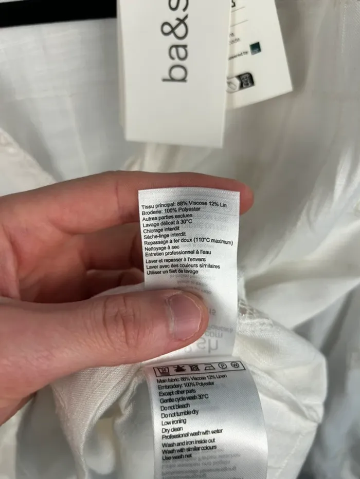 Blouse écru Ba&sh T.0 / XS neuve - photo numéro 7