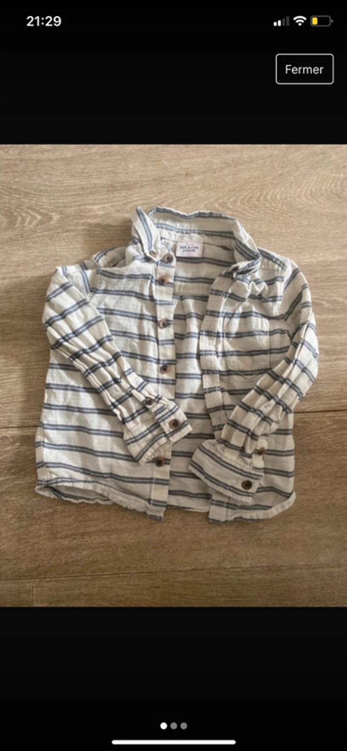 Chemise 2 ans
