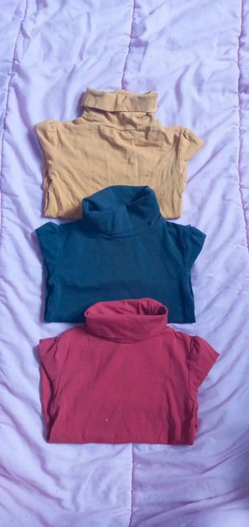 Lot de 3 sous pulls TAO taille 4 ans