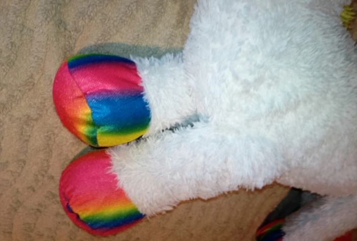 Grande peluche licorne - photo numéro 3