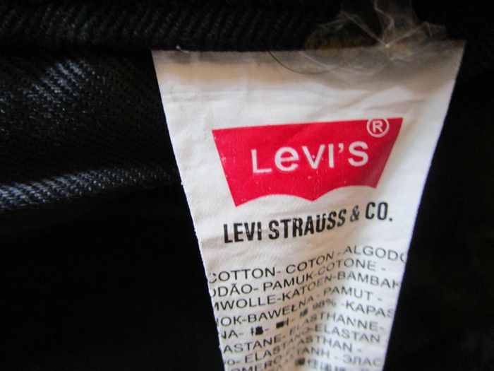 Jean homme Levi’s 513 RedLoop coupe slim straight stretch taille 44 W34 L30 noir (J280) - photo numéro 6