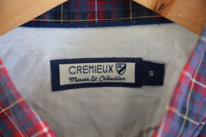 C37 Chemise à carreaux Cremieux Mercer St Collection Taille S - photo numéro 2