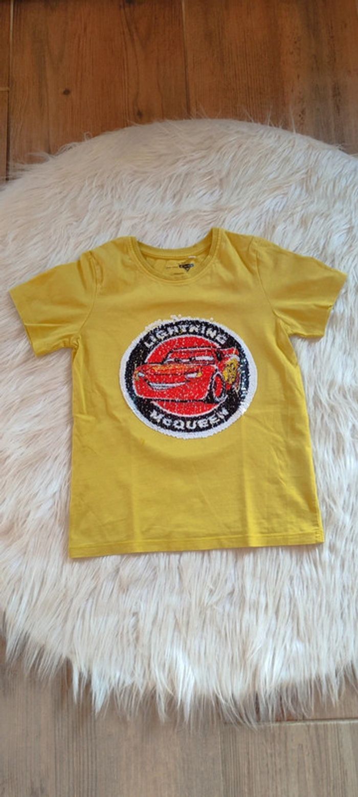 Lot 3 tee shirt sequins été garçon 8 ans - photo numéro 6