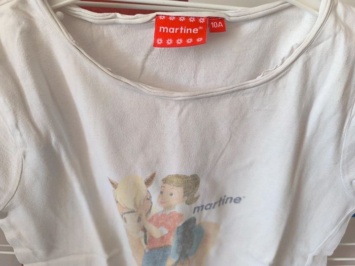 T-shirt collector fille 10-11 ans - Martine - photo numéro 3