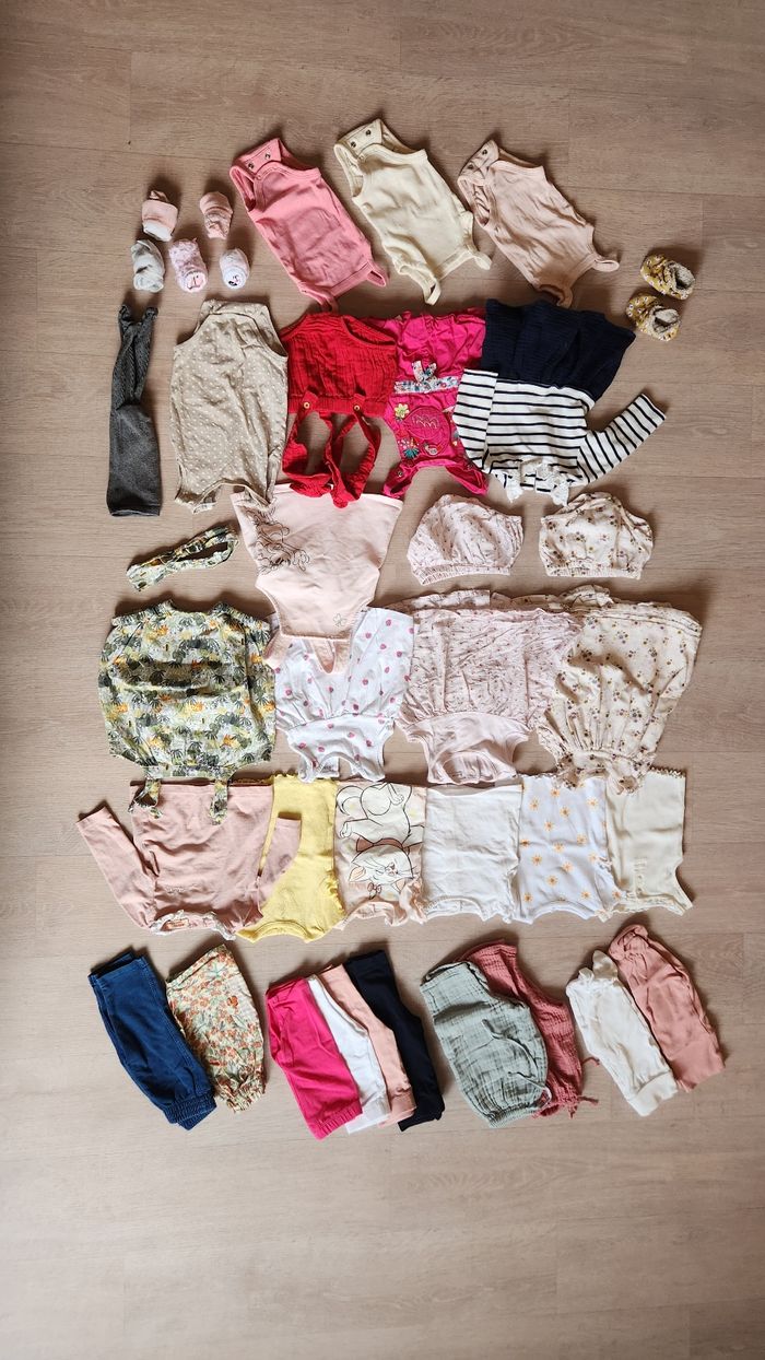 Lot 42 pièces bébé fille – Taille 3 mois - photo numéro 6