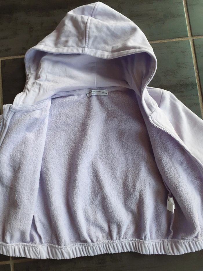 Veste de survêtement fille parme 5 ans - photo numéro 8