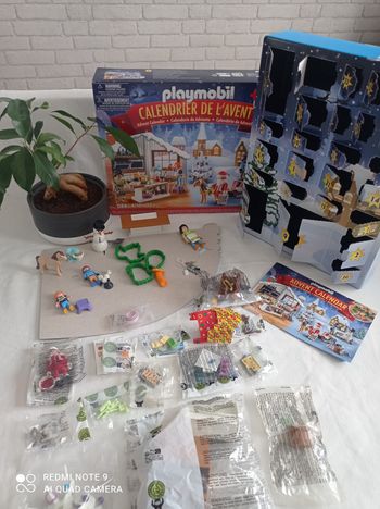 Calendrier de l'Avent : pâtisserie de Noël - playmobil 71088 - complet