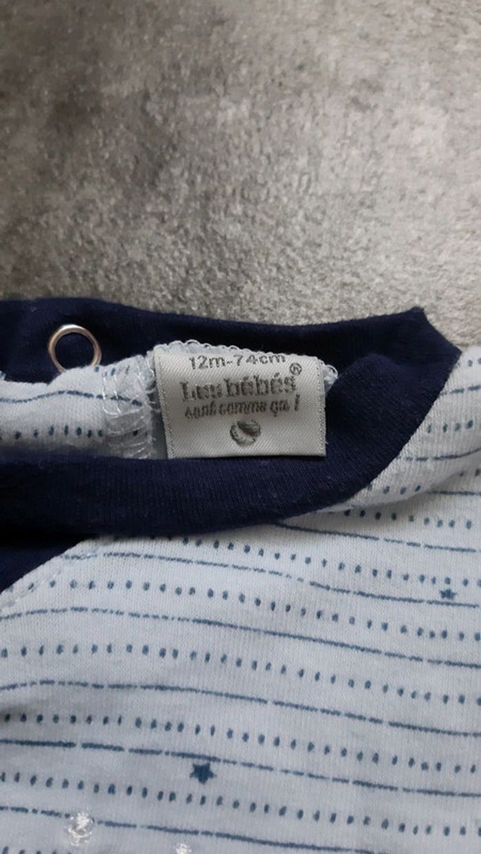 Pyjama t-shirt manche longue + pantalon garçon - photo numéro 3