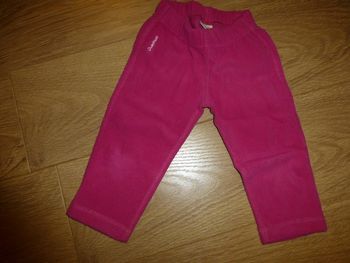 Pantalon polaire fuschia Quechua - 1 an