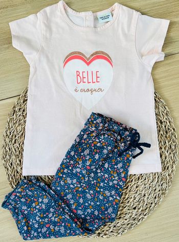 Ensemble sarouel et tee-shirt