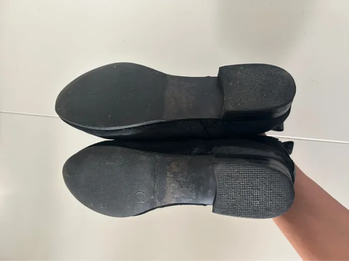 Reqins, bottines chaussures bleu irisé marine en cuir femme, pointure 36 - photo numéro 4