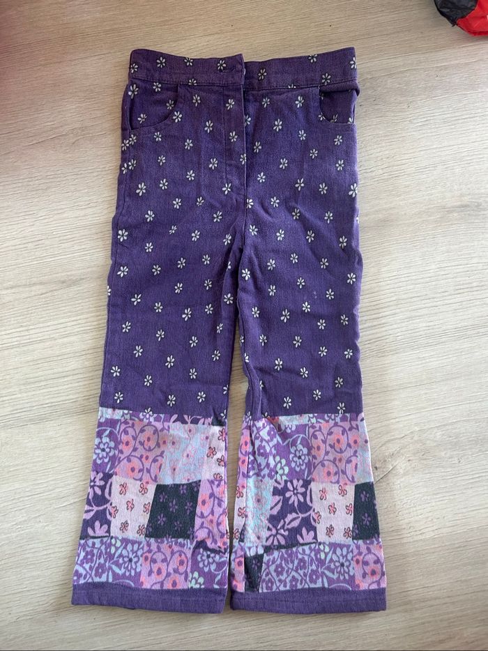 Pantalon pattes d’ef