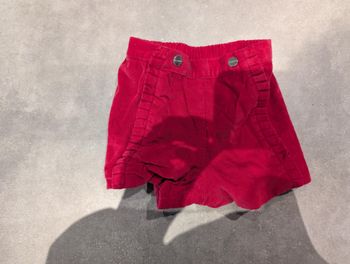 Short d'hiver  fushia jacadi 18 mois