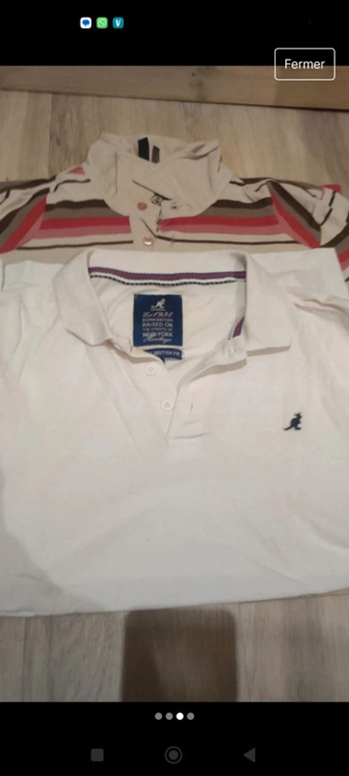 Lot de 3 polos taille L - photo numéro 3