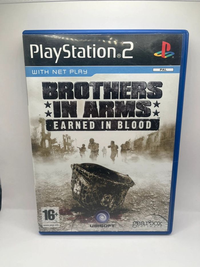 Brothers in Arms Earned in Blood PAL Playstation 2