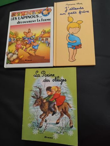 Lot 3 livres enfants