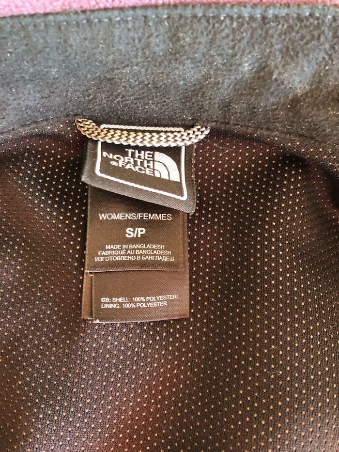 Veste polaire violette The North Face - Taille S - photo numéro 5
