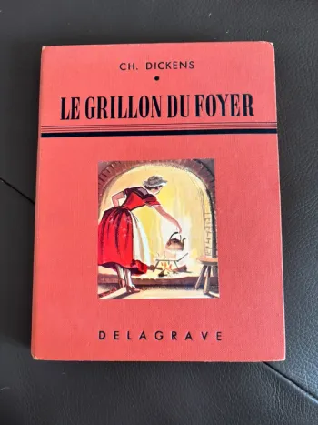 Livre « le grillon du foyer »