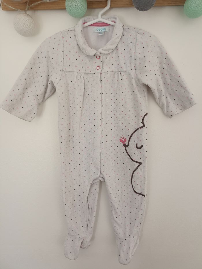 Pyjama souris à pois