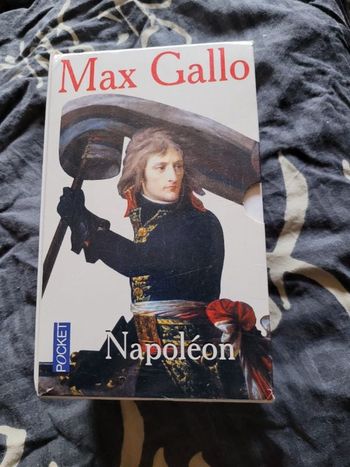Coffret 4 livres Napoléon Max Gallo