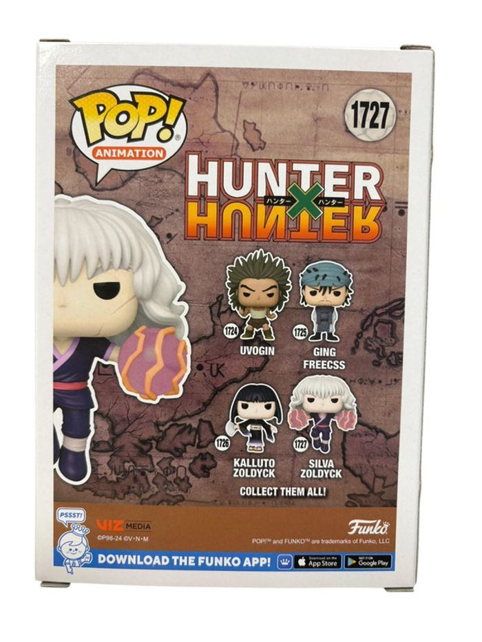 Figurine Funko Pop Hunter X Hunter Silvia Zoldyck 1727 neuf - photo numéro 2