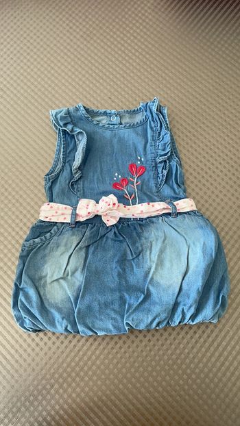 Robe jean 6 mois