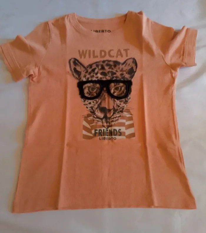 Tee-shirt tigre a lunette.