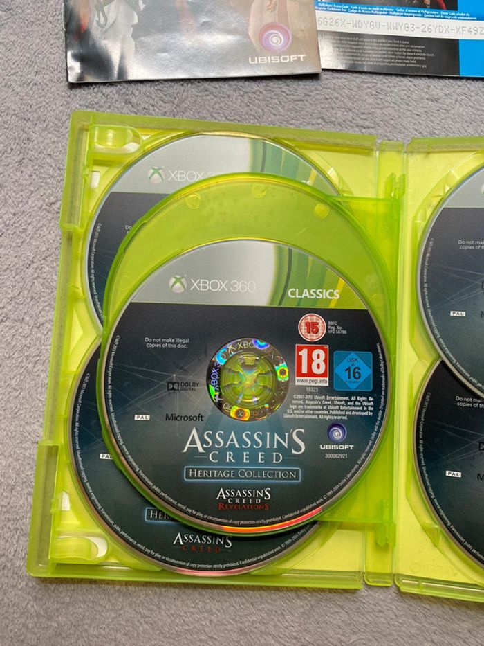 Jeu vidéo Xbox 360 assassin’s creed héritage collection - photo numéro 6