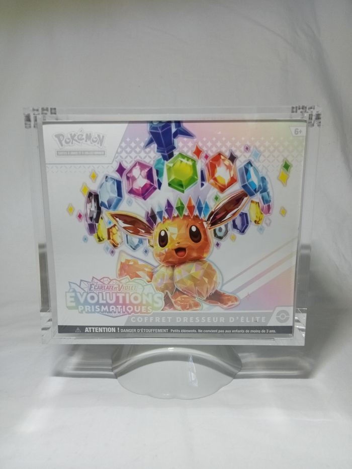 Lot de 5 protections acrylique ETB pokemon - photo numéro 2