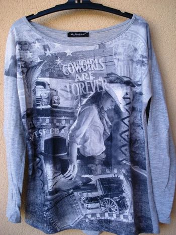 T-shirt US Country girl - Taille S