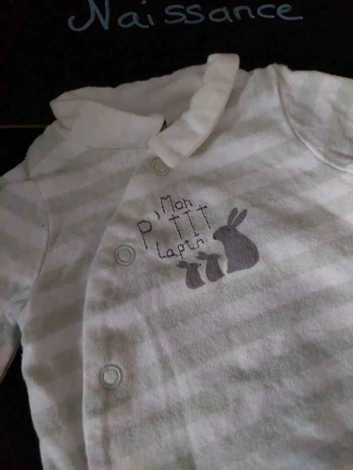Pyjama TAO lapin - photo numéro 2
