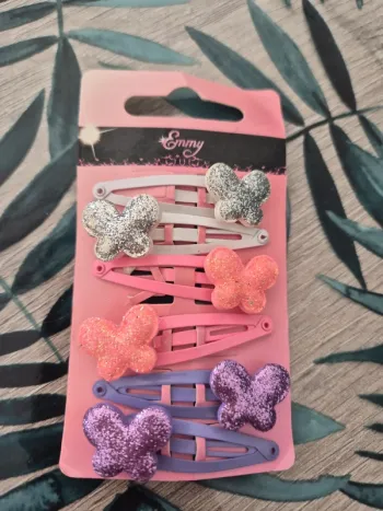Barrettes papillons