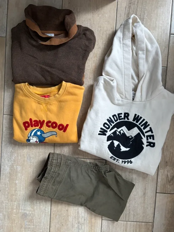 Lot vêtements garçon