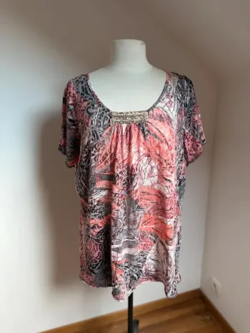 Belle Blouse Scottage fluide et douce 🌸 T6 46 48