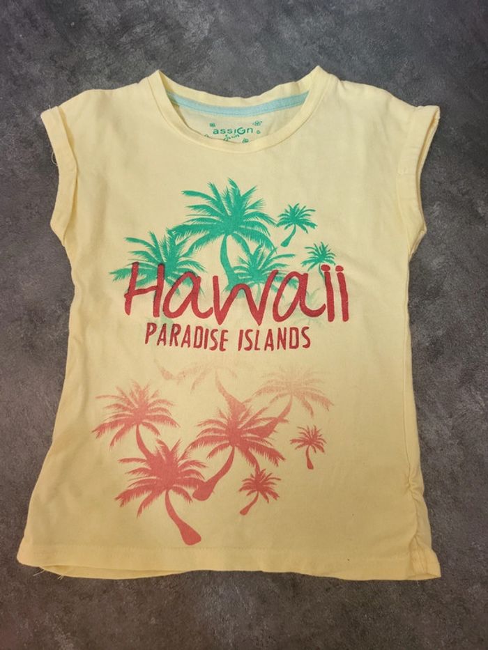 Lot 7 t-shirts fille manches courtes 4ans très bon état - photo numéro 16