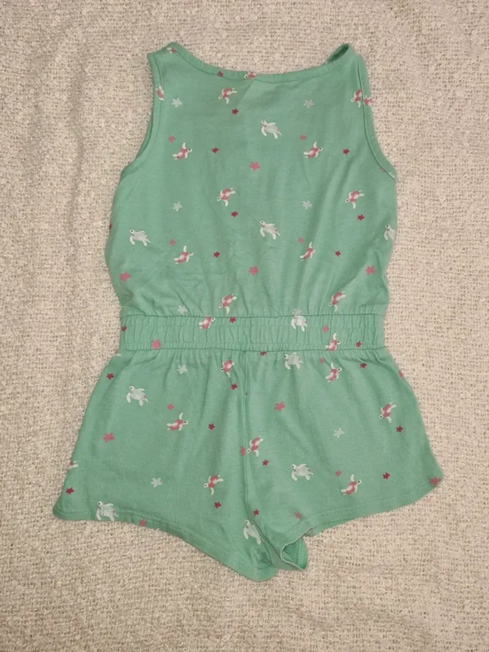 Combishort vert 4 ans - photo numéro 2