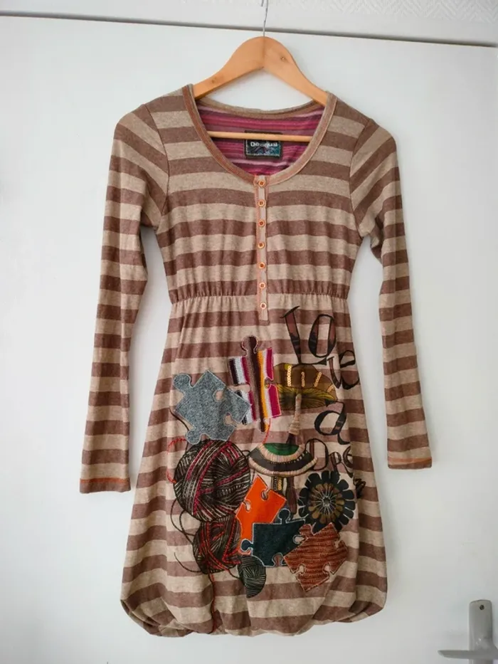 Robe d'hiver Desigual taille S
