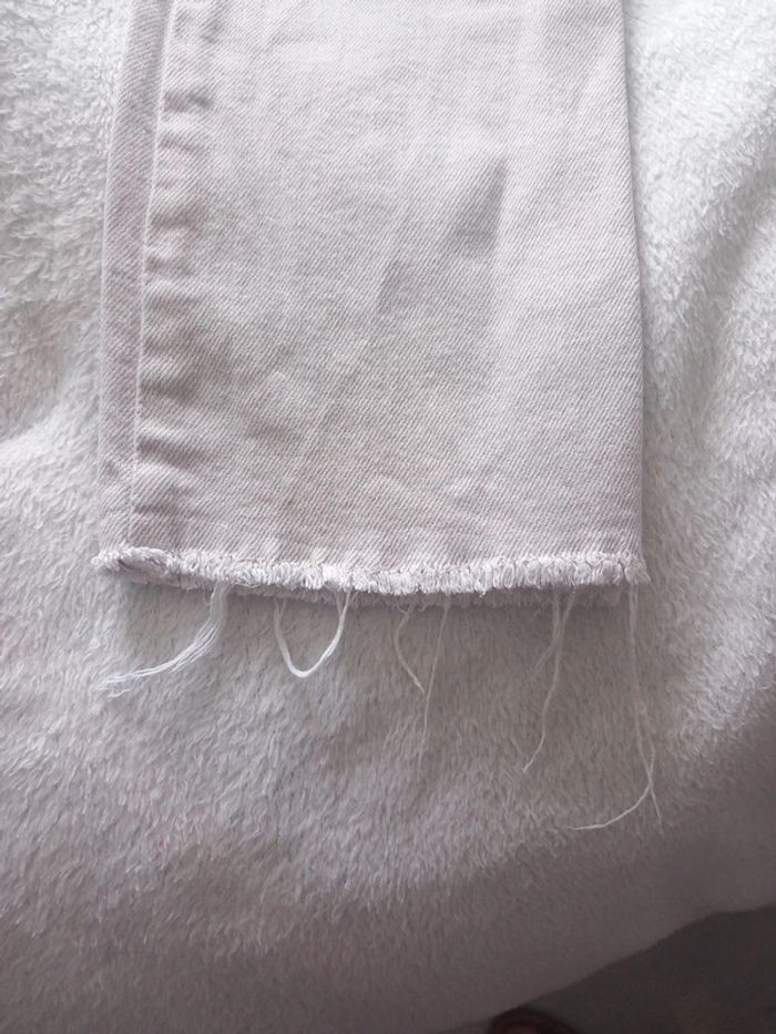 Jean beige droit zara 7 ans - photo numéro 5
