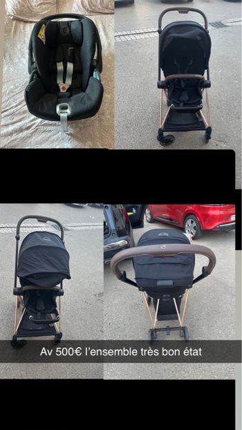 Poussette cybex avec cosy 