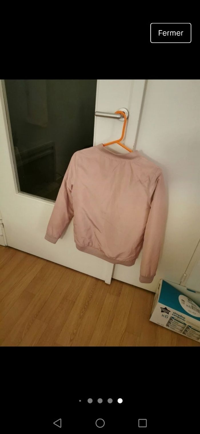 Bombers rose pour fille marque TeX taille 13/14 ans - photo numéro 4