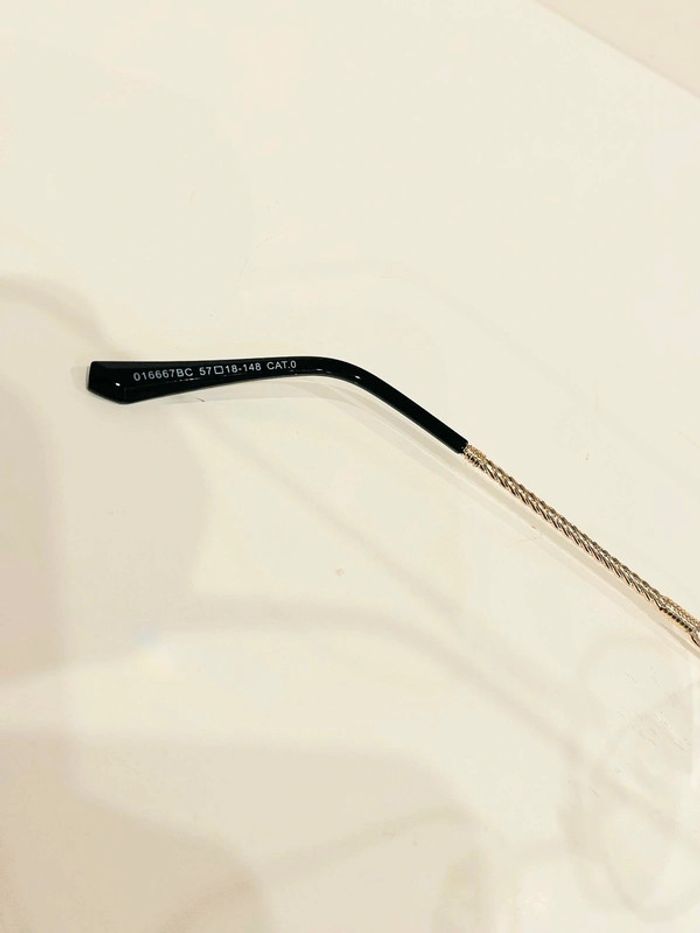 Lunette de repos percée mixte dorée UV protection taille moyenne - photo numéro 6