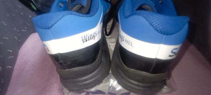 Baskets bleues Salomon Wings pro 3 - photo numéro 7