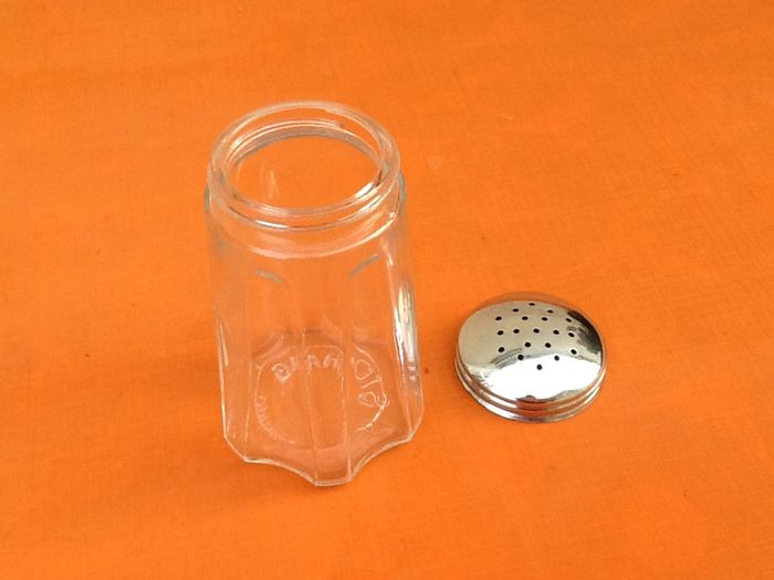 Saupoudreuse à sucre Stohag Made in Germany Verre transparent et inox - photo numéro 2