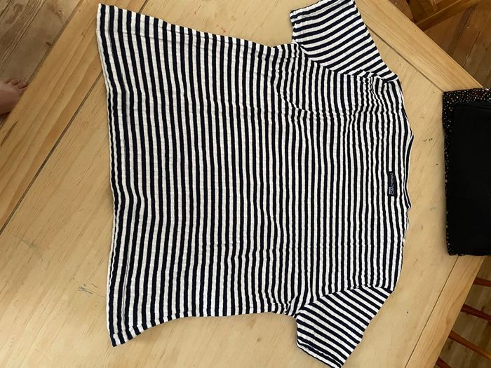 TEE shirt rayé marine TXXL - photo numéro 4