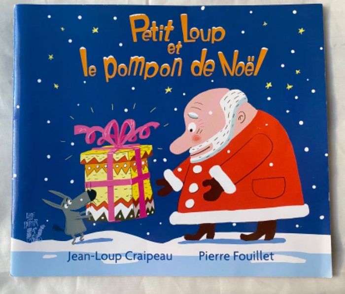 Livre Petit Loup et le pompon de Noël