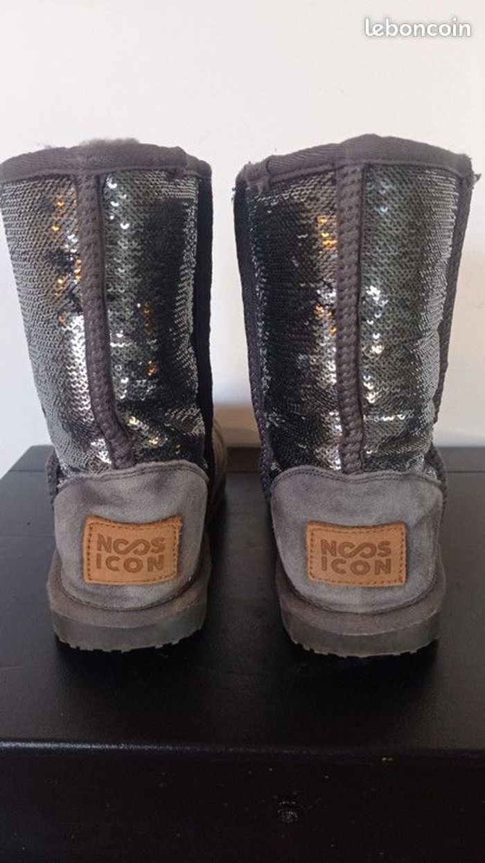Bottes fourrées grises Noos Icon - photo numéro 2
